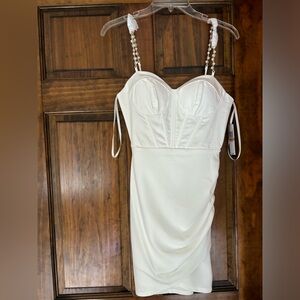 White mini dress from Macy’s